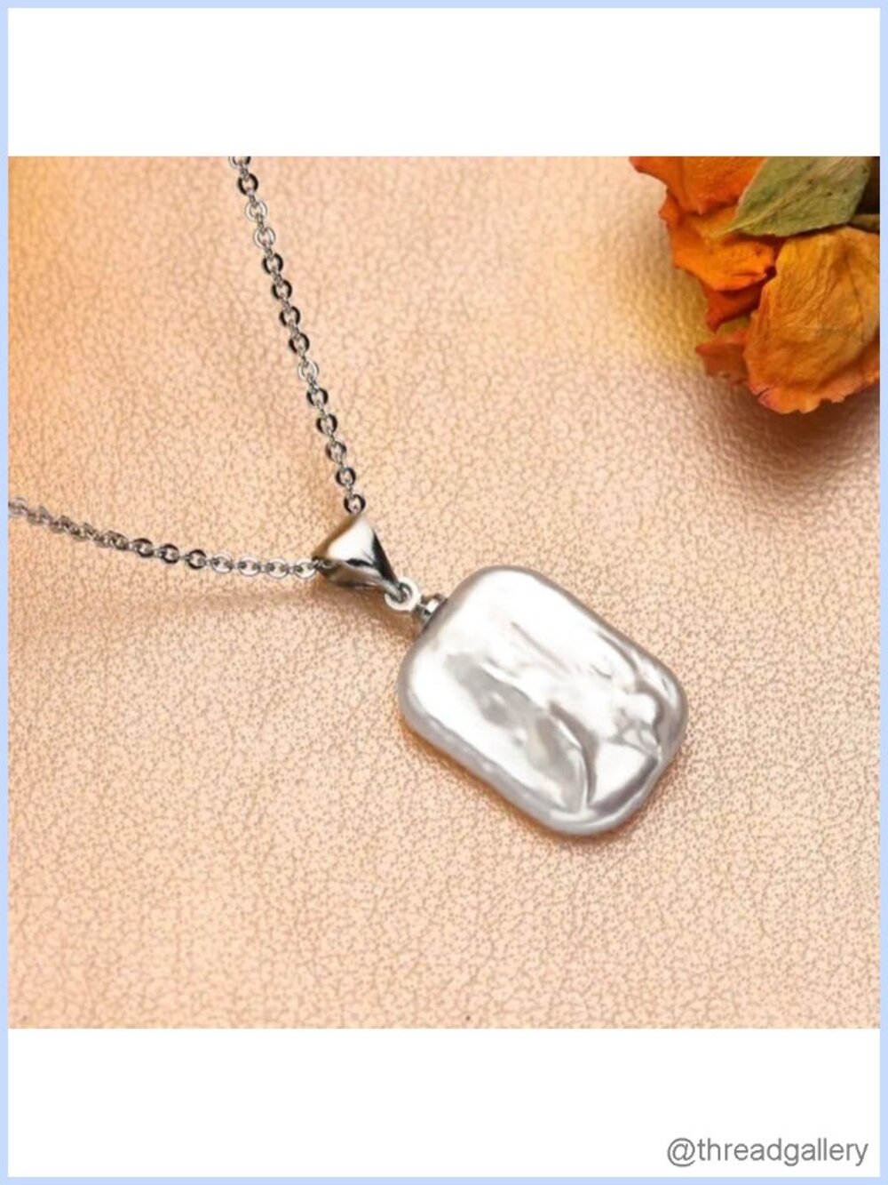 Imitation Pearl Pendant Necklace for Women Party Daily Jewelry Gift